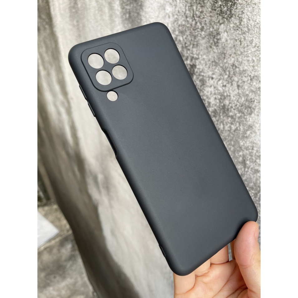 Ốp lưng TPU Cho Samsung Galaxy A22 4G  dẻo đen, bảo vệ Camera
