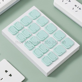 Bịt ổ điện 2 chân, 3 chân cao cấp có chốt chống giật cho bé