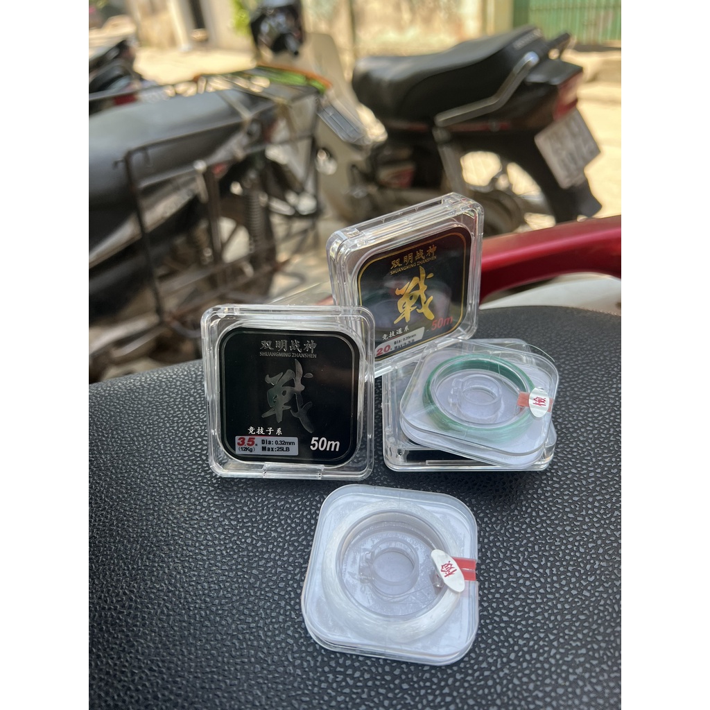 Dây Cước Chiến Tranh Cao Cấp - dây cacbon chuyên làm cước trục , dây link, thẻo câu đài