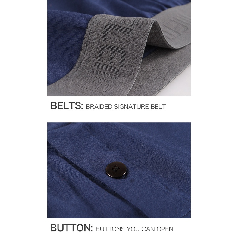 Quần Lót Cotton Mềm Thoáng Khí Thoải Mái Cho Nam Size 5XL 033