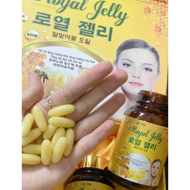 Viên sữa ong chúa ROYAL JELLY,viên sữa ong chúa đẹp da,đẹp dáng,trắng da,mờ nám,ngăn ngừa lão hóa hiệu quả