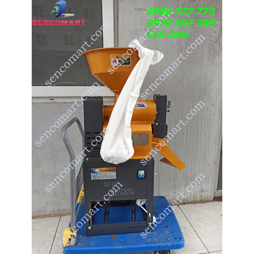 Khung máy xát gạo gia đình giá rẻ tại Lâm Đồng, Gia Lai
