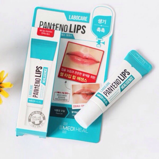 Son Dưỡng Hỗ Trợ Giảm Thâm Môi Ban Ngày Mediheal LABOCARE PAN+ENO LIPS 10ml Màu Xanh