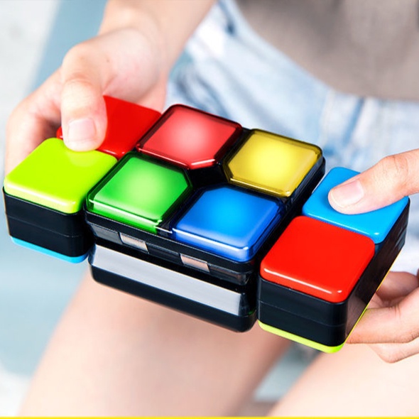 Đồ Chơi Khối Rubik Ma Thuật Có Nhạc Giúp Giảm Căng Thẳng Không Dùng Pin Cho Trẻ Em