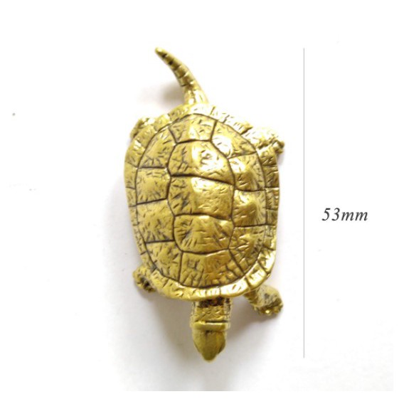 Tượng rùa mini bằng đồng 🎁FREESHIP🎁Tượng đồng phụ kiện tiểu cảnh, bàn trà, bàn làm việc