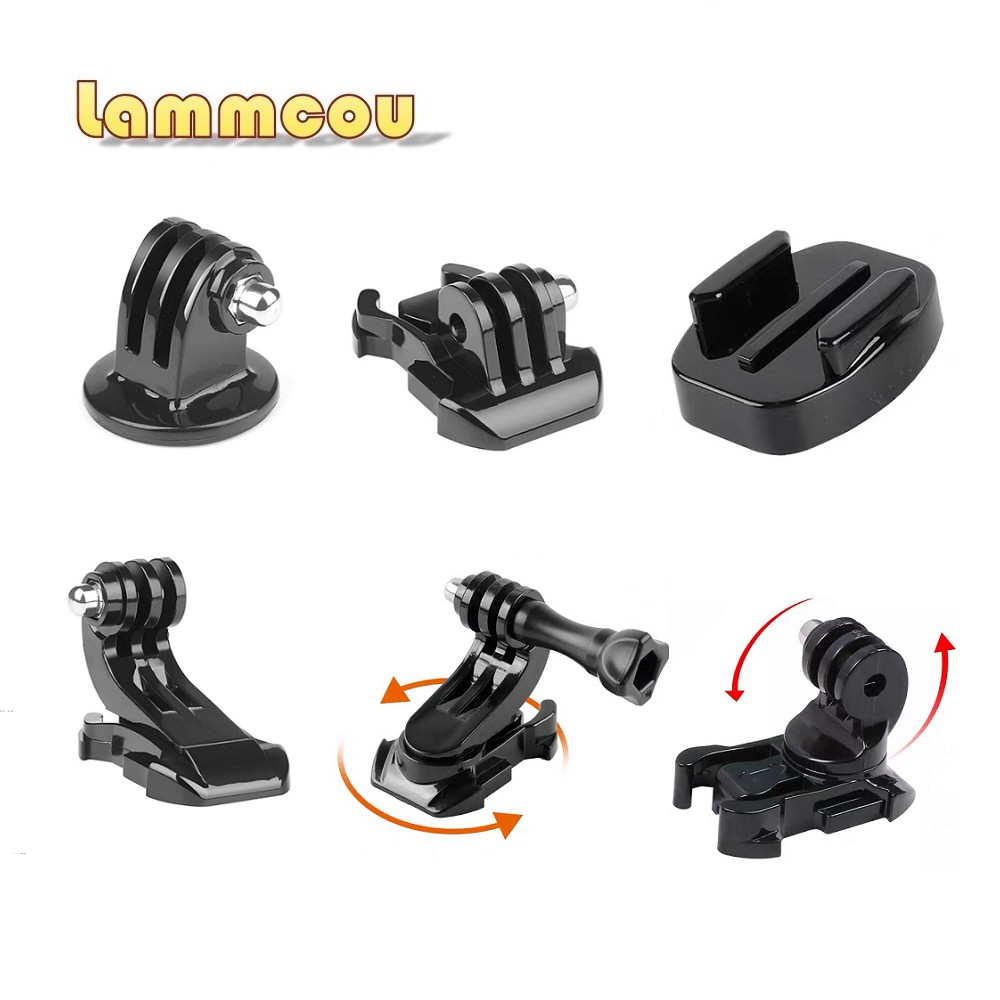 Giá đỡ máy ảnh thể thao LAMMCOU thao tác nhanh thiết kế 4 trong 1 thích hợp cho GoPro Hero Yi 4K H9