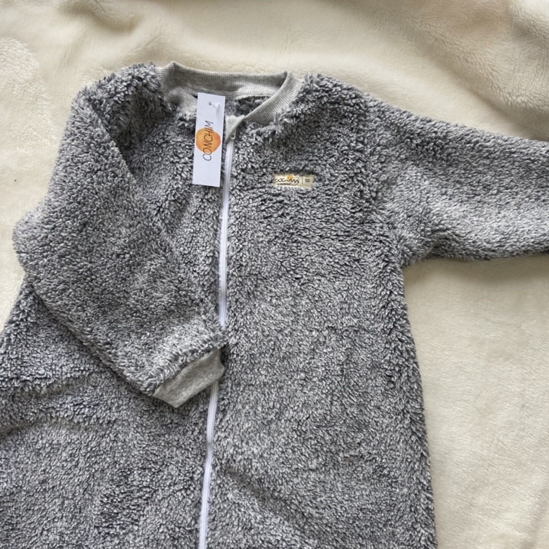 Túi ngủ mùa đông lông cừu siêu ấm dài tay có khoá chân(9-17 độ) | BigBuy360 - bigbuy360.vn