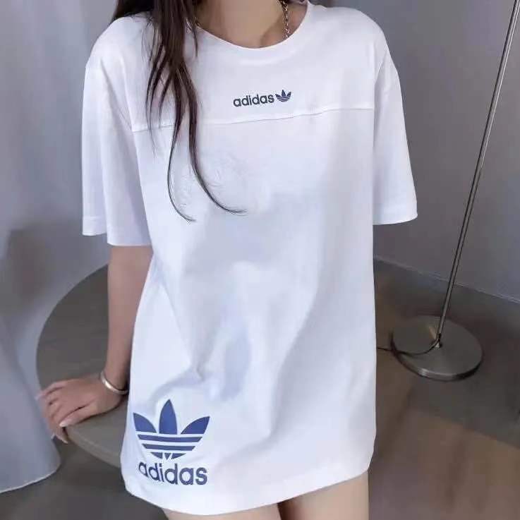Áo Thun Cotton Dáng Rộng Thiết Kế Đơn Giản Hợp Thời Trang