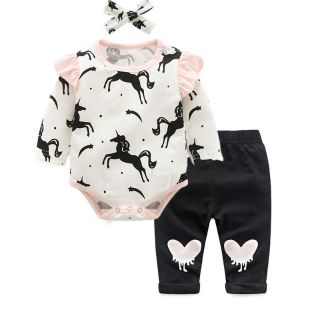 Set body 3 chi tiết bé gái