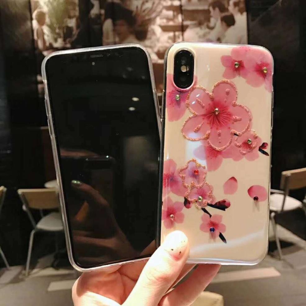 ỐP IP Hình hoa đào