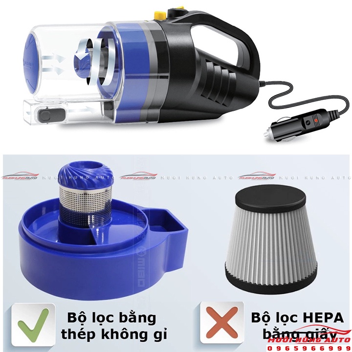 Máy Hút Bụi Cầm Tay Mini Cao Cấp Dành Cho Xe Hơi MICHELIN ML204