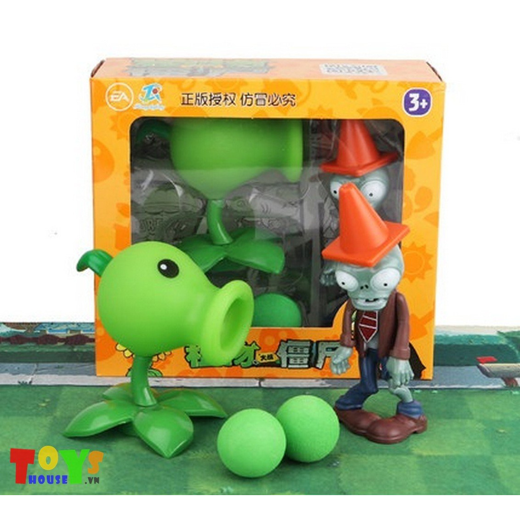 Hộp Đồ Chơi 1 Plant 1 Zombie
