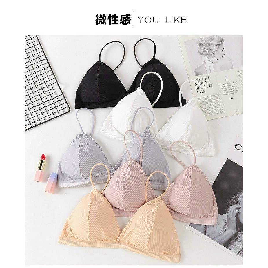 Áo Lót Bralette thun gân HOT 2021