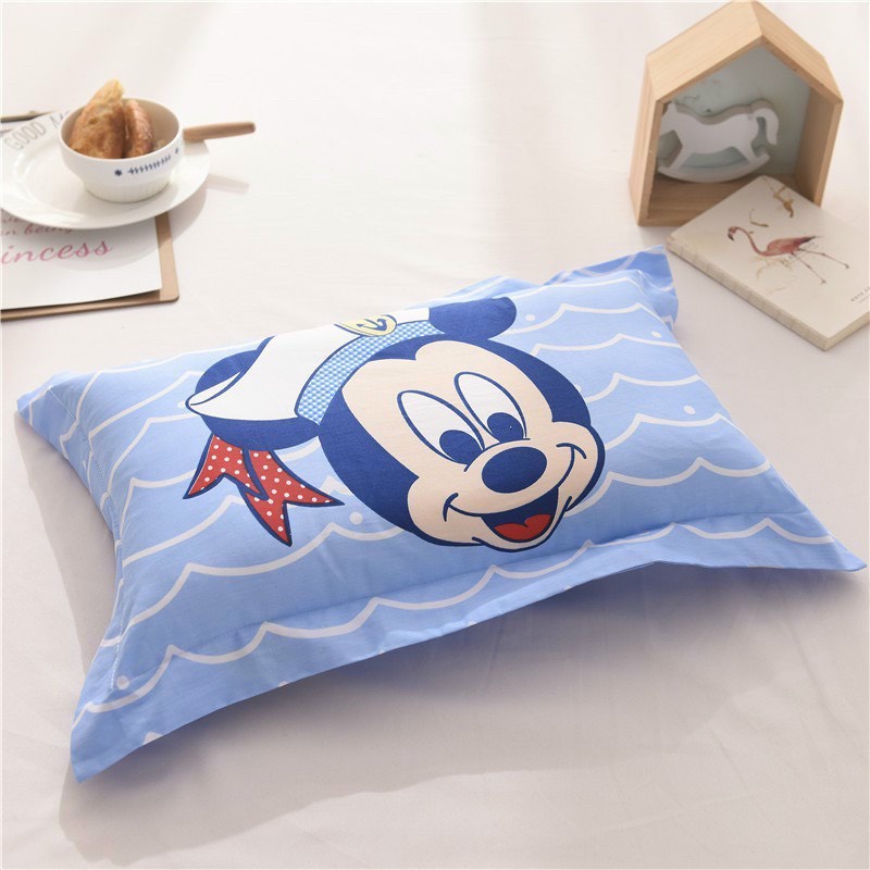 Gối Cotton Cho Bé Gối Cho Bé Đi Học 100% Cotton Mềm Mịn Thoáng Mát Hình Thú Nghộ Nghĩnh Đáng Yêu Có Ruột Gối Đi Kèm
