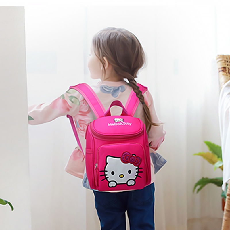 Balo Đi Học In Họa Tiết Hoạt Hình Frozen Elsa Cho Bé