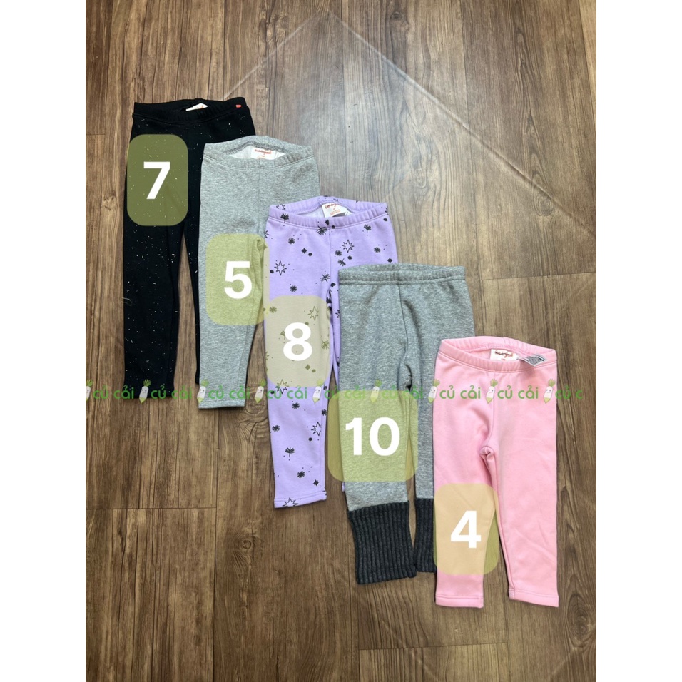 Quần legging lót lông bé gái Cat&Jack QUAN16