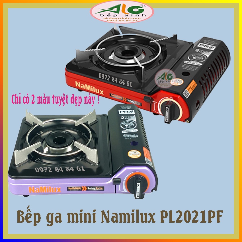 🌻 🌻 Bếp ga mini Namilux PL2021PF🌻 🌻 Chống cháy nổ - Giao màu ngãu nhiên - Alo Bếp Xinh