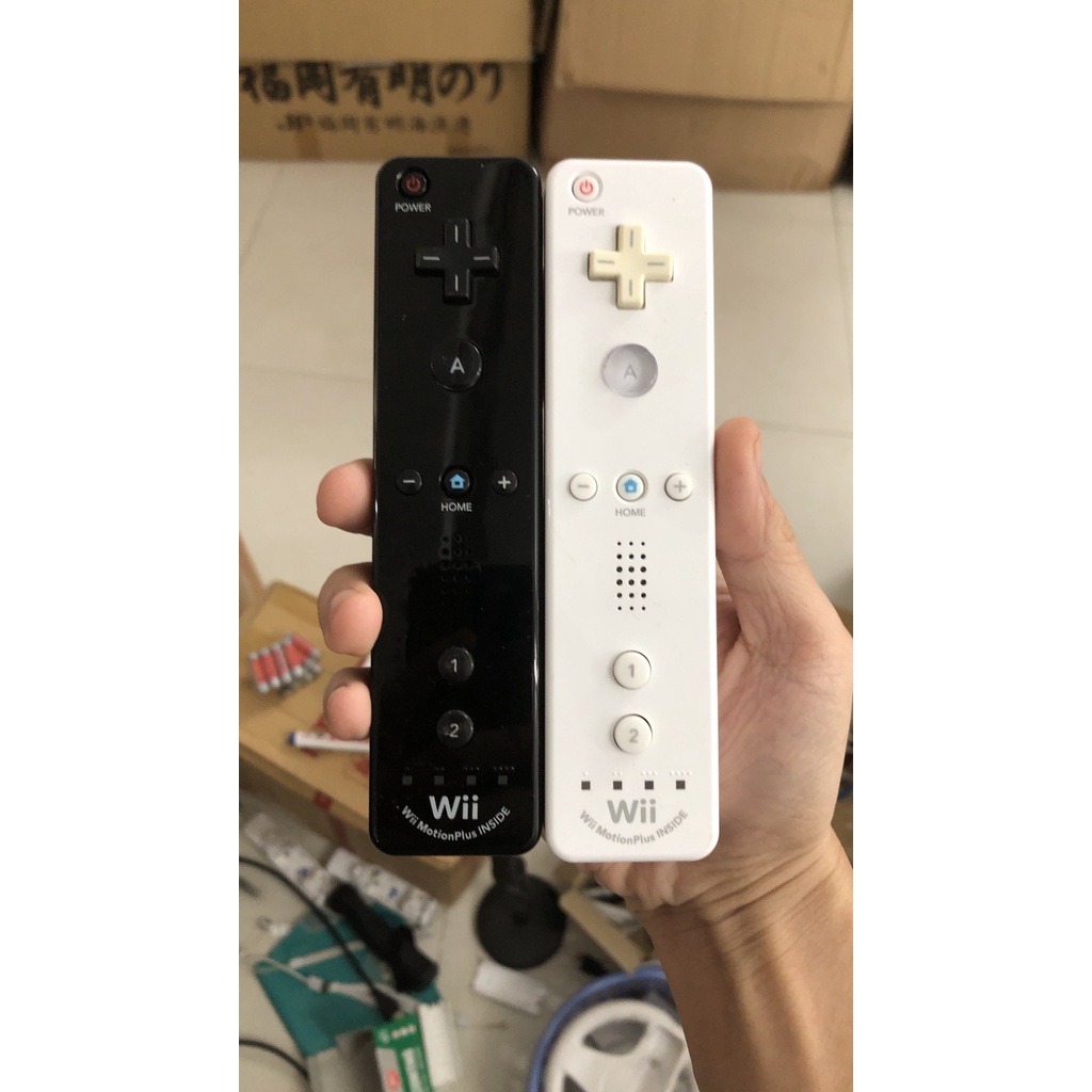 Combo phụ kiện Wii: 2 tay remote Motion Plus, 2 nunchuck, ổ cứng 500GB cop full games hay nhất