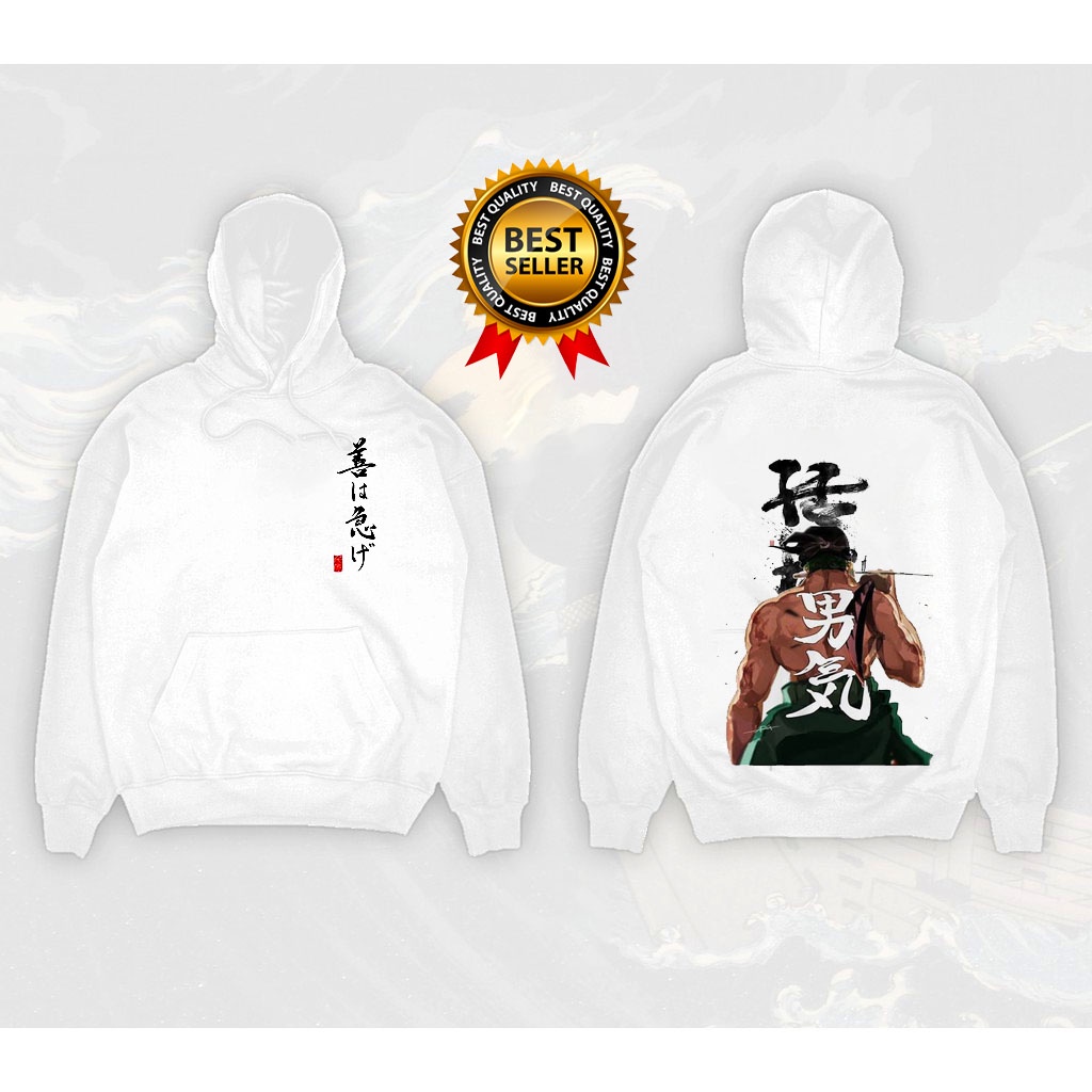 Áo Hoodie In Hình Anime ONE PIECE nhân vật Roronoa Zoro độc đẹp