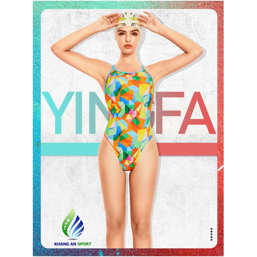 Áo bơi chuyên nghiệp nữ YingFa 667 (Không đệm ngực)