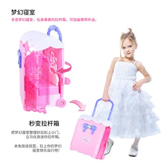 Đồ chơi ngôi nhà công chúa búp bê Barbie vui nhộn cho bé gái