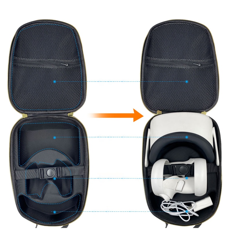 Vỏ Bảo Vệ Chống Trầy Xước Cho Kính Thực Tế Ảo Chơi Game Quest 2 VR