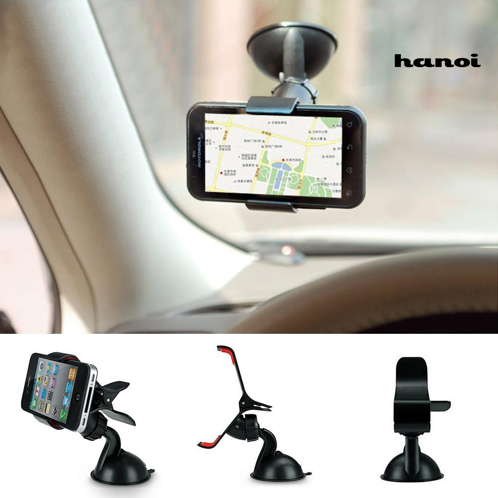Giá Đỡ Điện Thoại Trên Xe Hơi Xoay 360 Độ Nhanh Gọn Tiện Dụng
