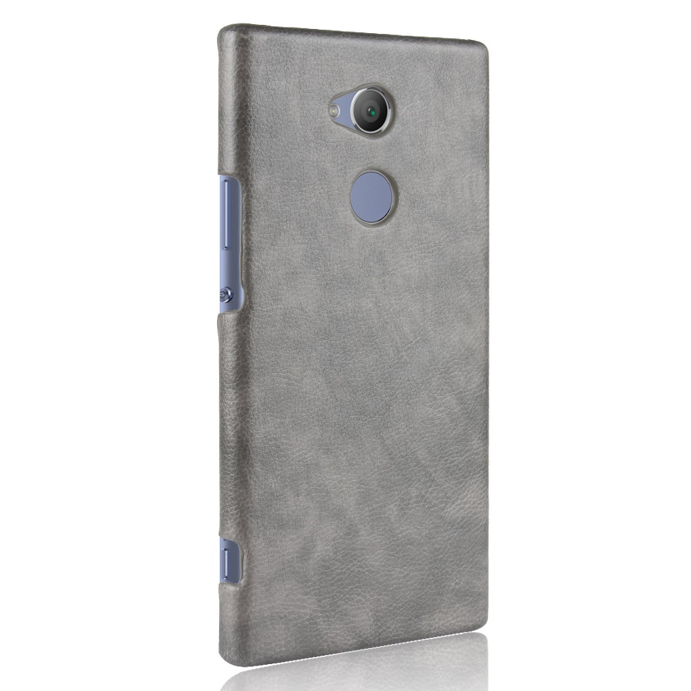 Ốp Điện Thoại PC Cứng Phối Da PU Sang Trọng Chống Sốc Cho Sony Xperia XA2 Plus Ultra XZ2 Premium XZ3 L4 L3