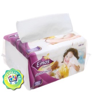Combo 10 gói khăn giấy vuông Emos