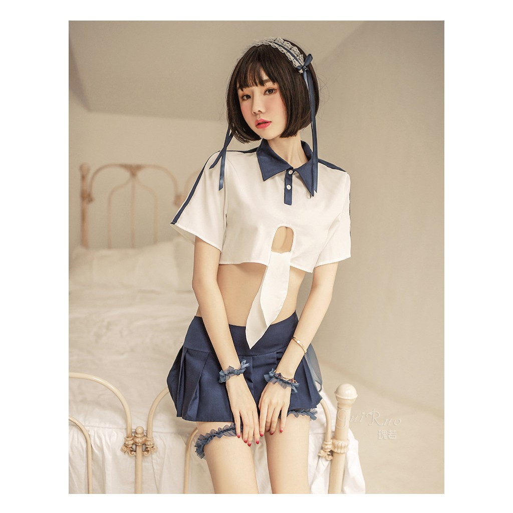 Set đồ ngủ Cao cấp Cosplay nữ sinh xịn xò L028 | BigBuy360 - bigbuy360.vn