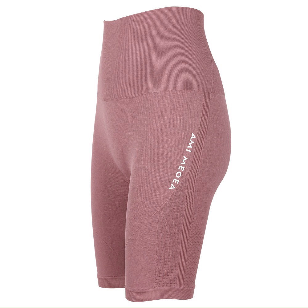 Quần tập đùi ngố cao cấp Gym AMI nữ cạp lưng cao, co giãn 4 chiều, thoáng mát, dùng quần tập Yoga, Gym, Zumba, Aerobic