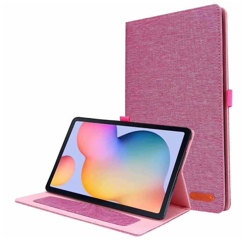 Bao Da Máy Tính Bảng Nắp Lật Kiêm Giá Đỡ Cho Samsung Galaxy Tab S6 Lite 2022 Edition SM-P613 P619 P610 P615