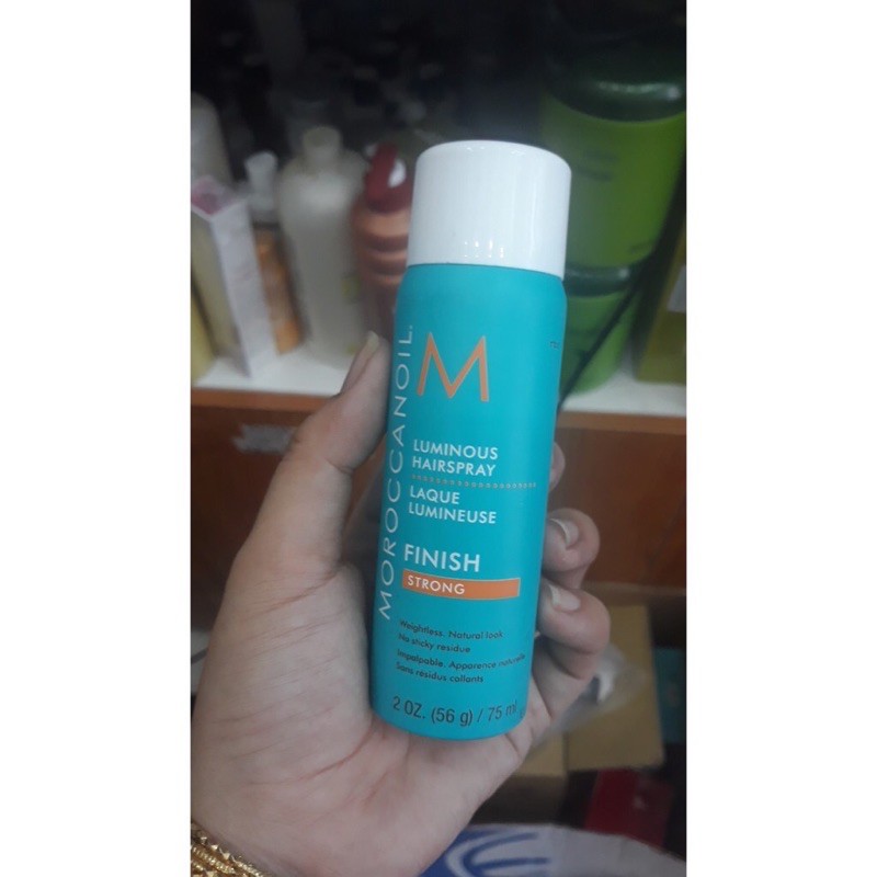 [ MOROCCANOIL ] GÔM XỊT GIỮ NẾP GIỮ NẾP SIÊU MẠNH MOROCCANOIL EXTRA STRONG 75ML CHÍNH HÃNG