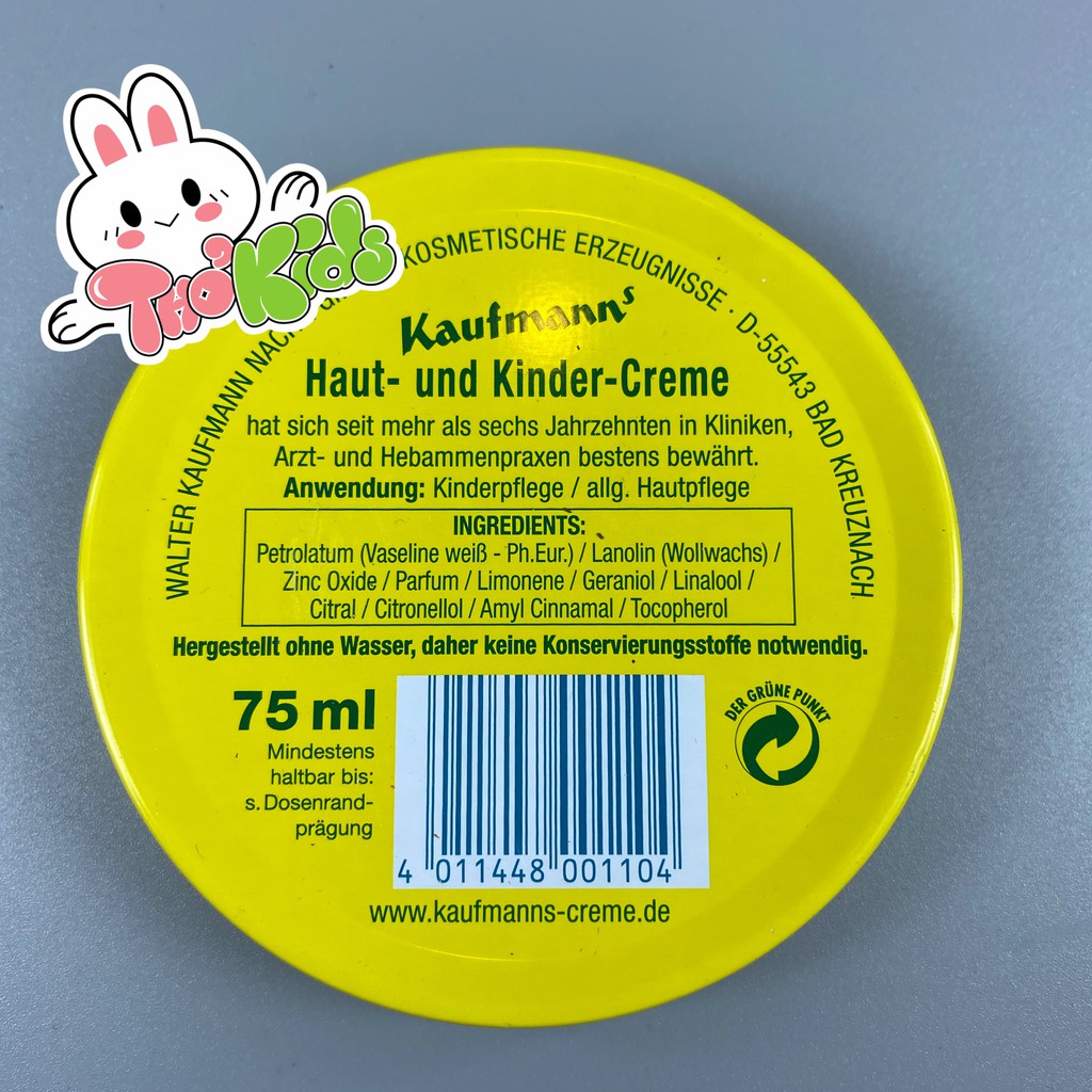 Kem Hăm Kaufmann 30 ml và 75 ml - Hàng Nội Địa Đức