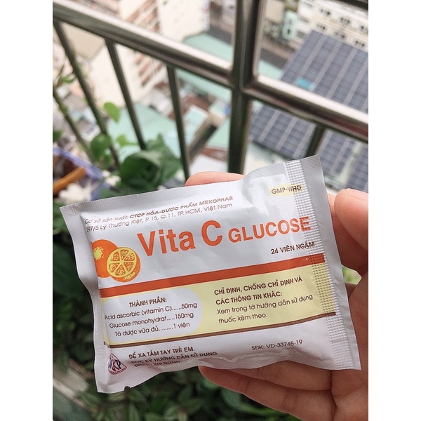 Kẹo Vita C Glucose bổ sung vitamin C cho cơ thể giúp tăng sức đề kháng (date 2023) | Thế Giới Skin Care