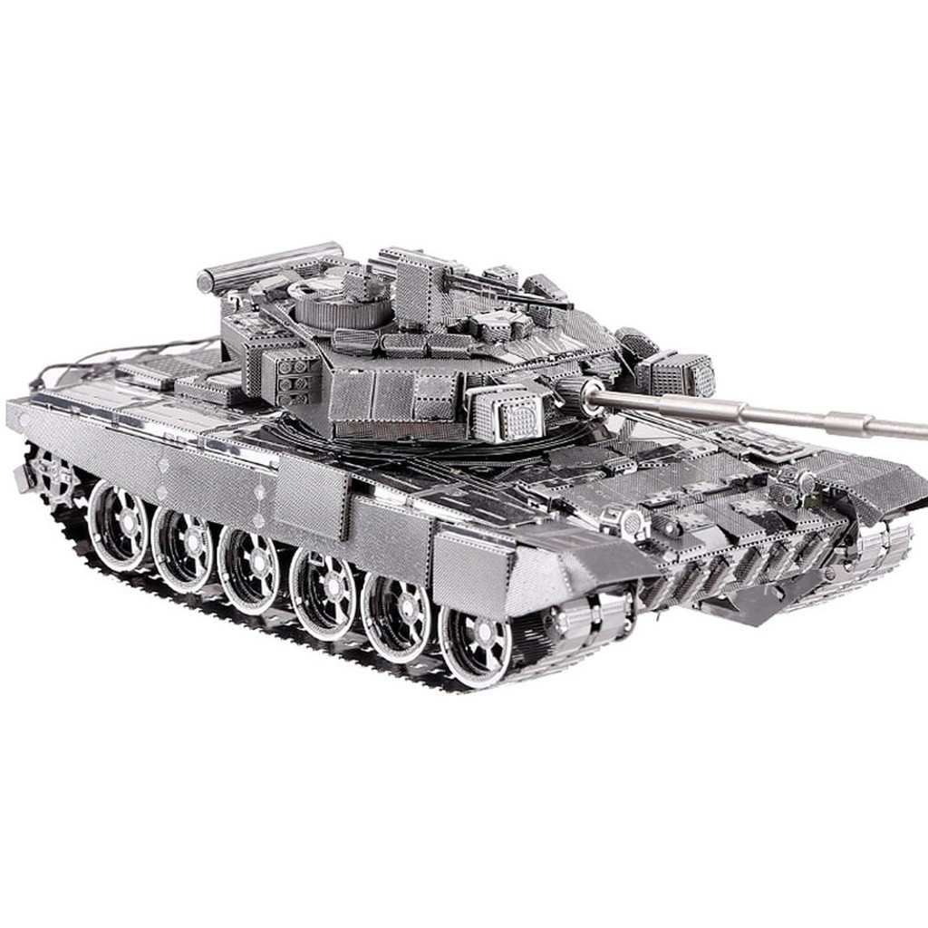 Mô Hình Lắp Ghép 3d Kim Loại xe tank  cỡ lớn