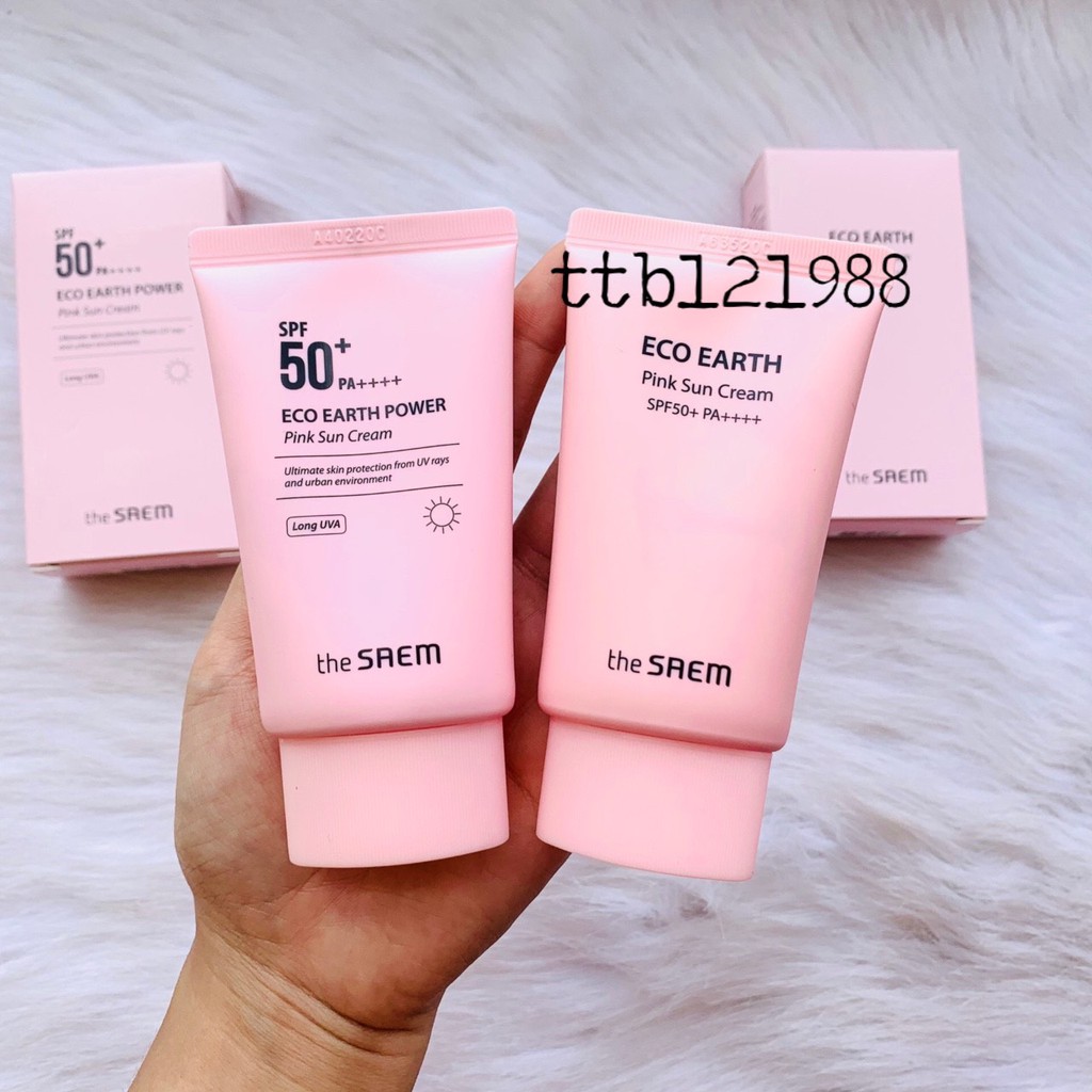 Kem Chống Nắng The Saem + ecosy + ecotop