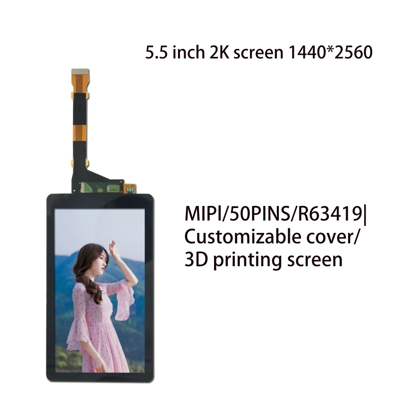Bảng ĐiềU KhiểN MàN HìNh LCD 5.5 Inch 1440X2560 Cho MáY In 3D Sharp LS055R1SX04