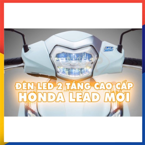 HỆ THỐNG ĐÈN PHA LED 2 TẦNG XE HONDA LEAD 2018-2019 CHÍNH HÃNG ZHIPAT- TẶNG BÌNH NƯỚC