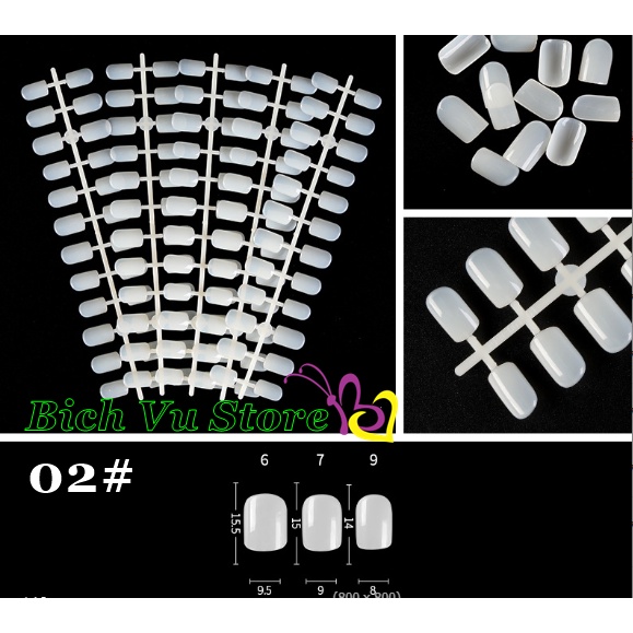 Móng giả úp chân 120cái/ 25k