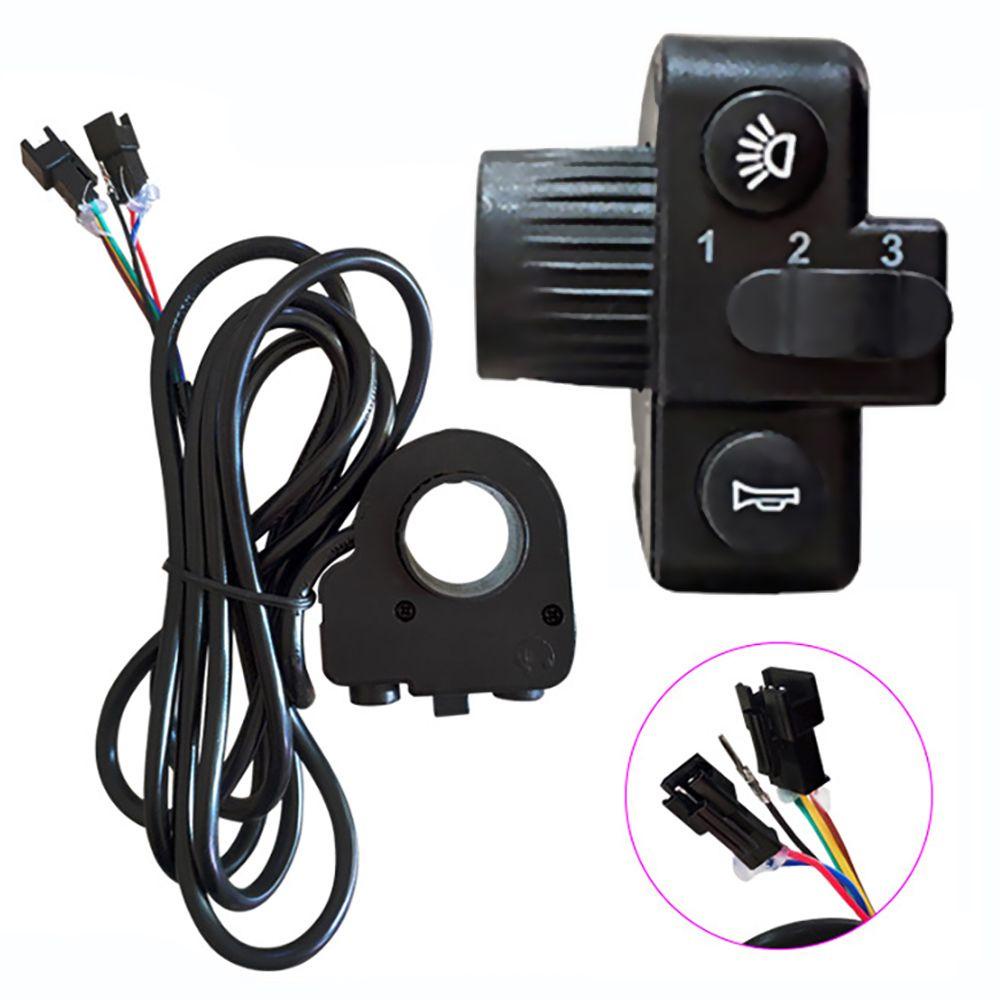 Công Tắc Gia Tốc Còi Xe Đạp Điện 3 Trong 1 Tiện Dụng