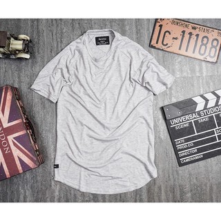 Km Áo thun longtee lai bầu duti màu xám đẹp
