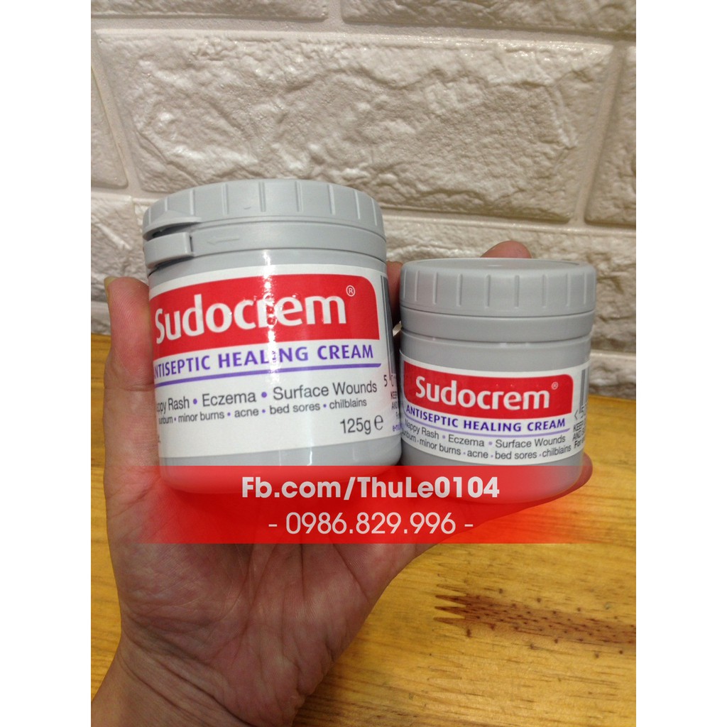 [Mã SKAMLTSM9 giảm 10% đơn 99K] Kem chống hăm Sudocrem 60g/125g hàng nội địa Anh