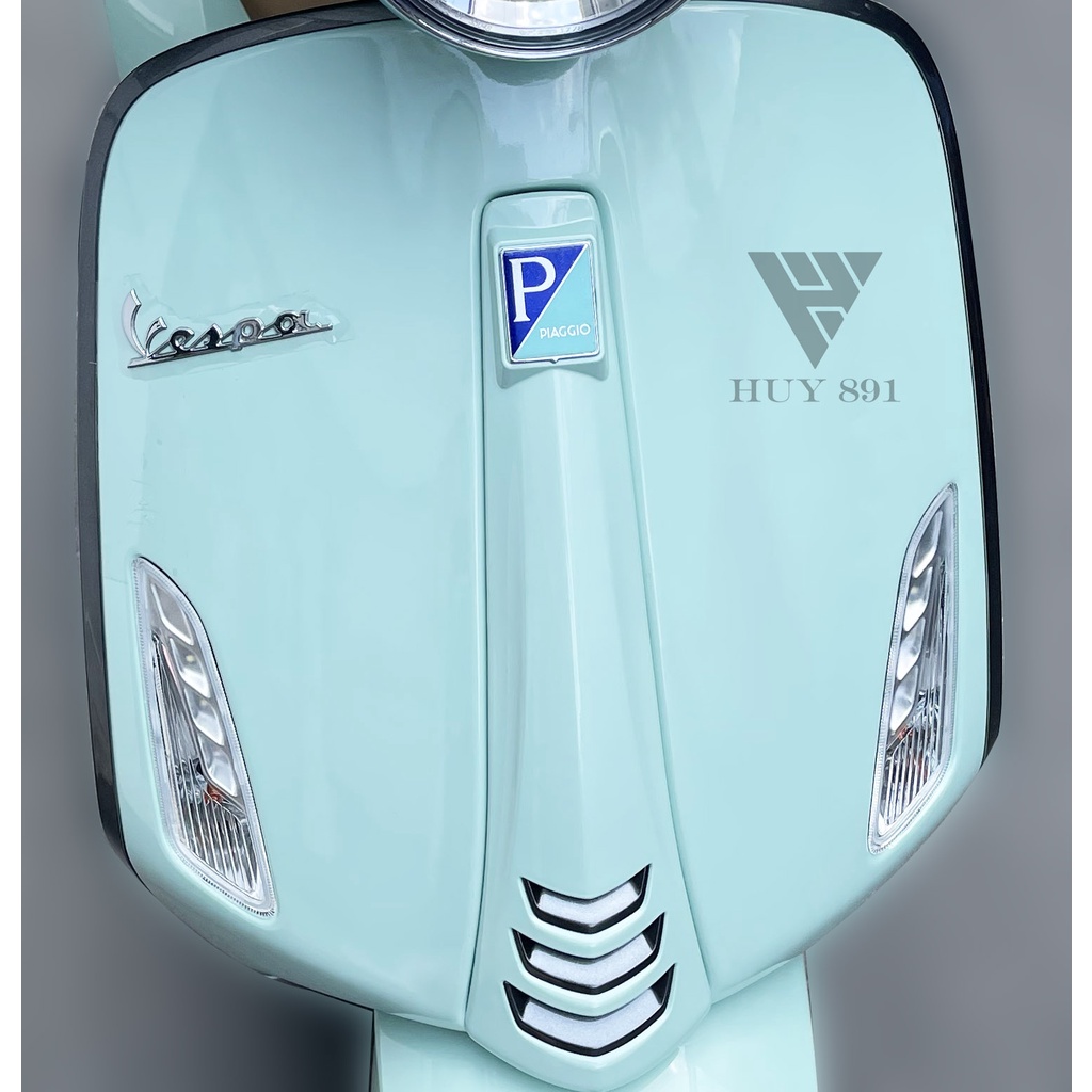 Logo kiểu dáng giống zin dành cho Vespa Sprint primavera Notte GTS LX S