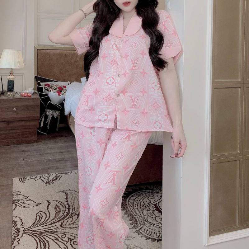 Bộ đồ Pijama lụa ❤️ Bộ lụa gấm tay ngắn quần dài [ HÀNG ĐẸP CHUẨN