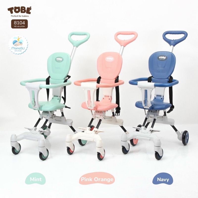 Xe đẩy gấp gọn đảo chiều OLWEN TOBÉ cho bé đi chơi du lịch - Xe Tobe 2 chiều siêu nhẹ cho bé từ 6-36 tháng
