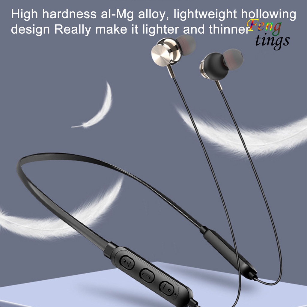 Tai Nghe Bluetooth 5.0 Không Dây Đeo Cổ Âm Thanh Nổi Hd