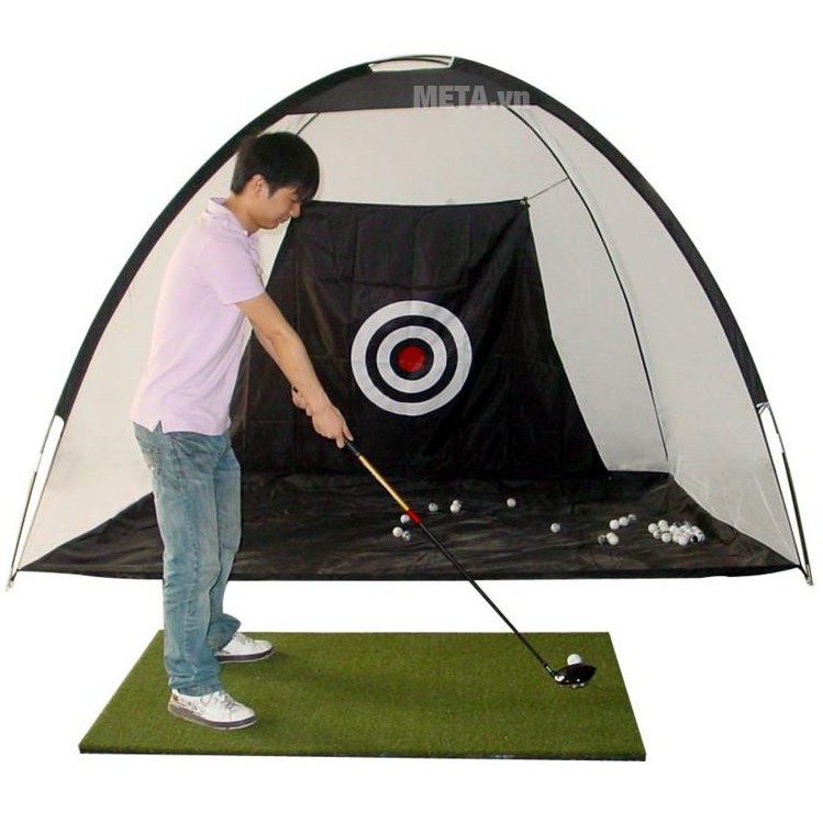 [Mã SR11JUNE5 giảm 20K đơn 50K] Bộ lưới tập Golf di động 2m x 1.4m chính hãng PGM LXW002