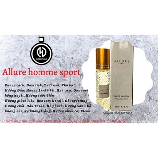 Allure HPARFUM Tinh dầu nước hoa PHÁP