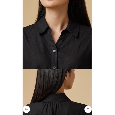 Áo linen đũi xuất Hàn dư xịn